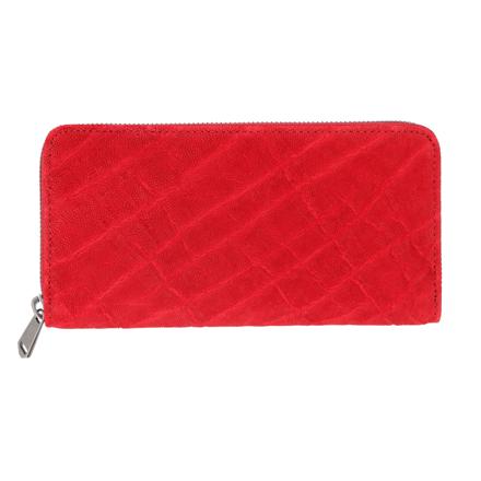ZOO ZLW-101 象革 財布 レッド