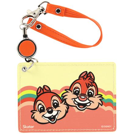 キャラクター リールパスケース レトロチップ＆デール