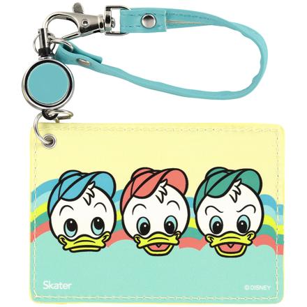 キャラクター リールパスケース レトロ/ヒューイデューイルーイ