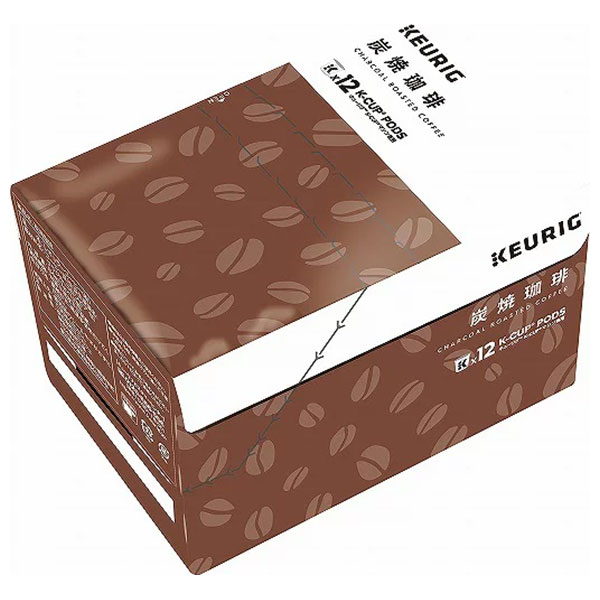 ユニカフェ キューリグ専用カートリッジ K-Cupパック 炭焼珈琲 12P×8箱入×(2ケース)|コーヒー 珈琲 カートリッジ Kカップ KEURIG
