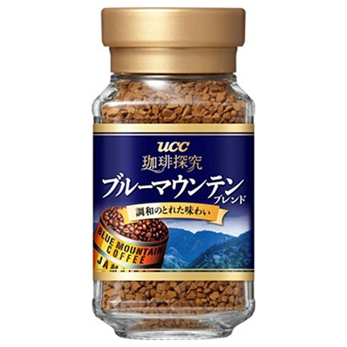 UCC 珈琲探究 ブルーマウンテンブレンド 45g瓶×12本入×(2ケース)|珈琲 インスタントコーヒー