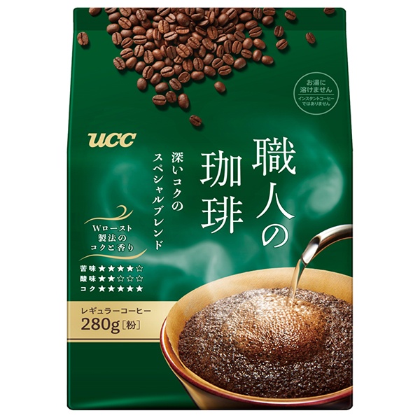 UCC 職人の珈琲 深いコクのスペシャルブレンド 280g×12袋入×(2ケース)|ucc コーヒー レギュラーコーヒー 珈琲