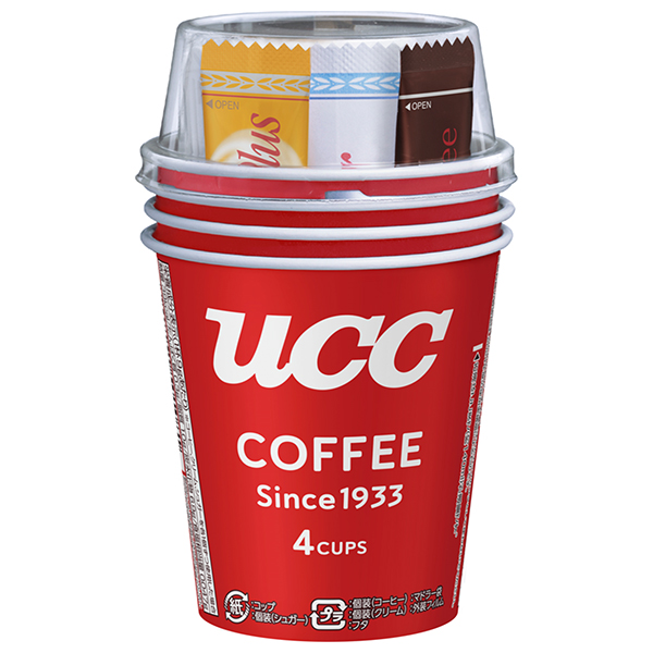 UCC カップコーヒー 4P×24個入|インスタントコーヒー コーヒー 珈琲 スティック ギフト インスタント