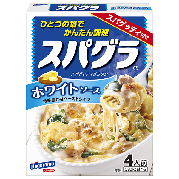 はごろもフーズ スパグラ ホワイトソース 320g×5個入×(2ケース)|パスタ ホワイトソース グラタン