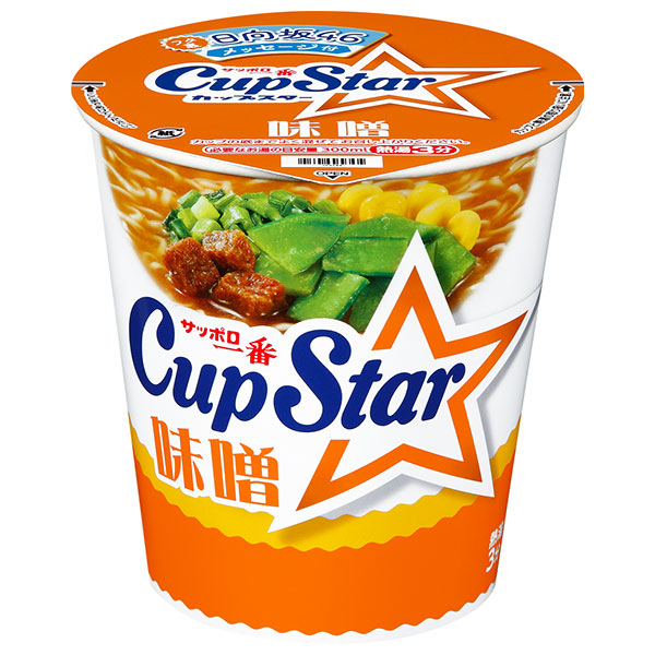 サンヨー食品 サッポロ一番 カップスター 味噌 78g×12個入|カップめん 味噌 インスタント食品 ラーメン 即席麺