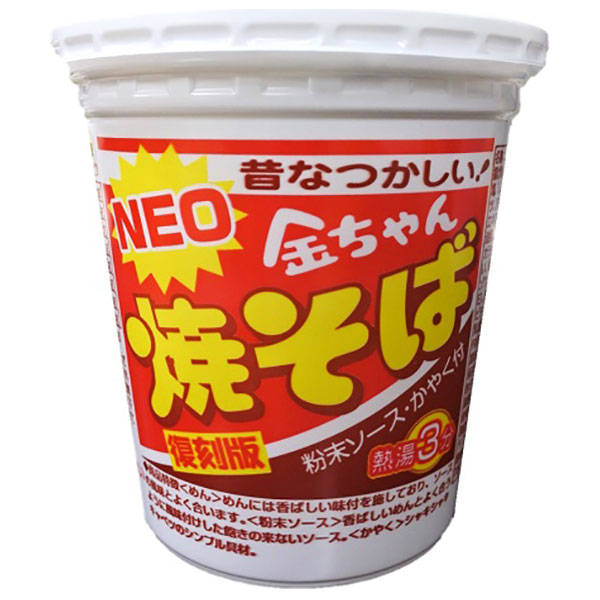 徳島製粉 NEO金ちゃん焼そば 復刻版 84g×12個入|インスタント 即席 カップ麺 焼きそば