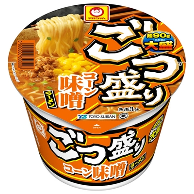 東洋水産 マルちゃん ごつ盛り コーン味噌ラーメン 138g×12個入|インスタント食品 カップめん みそラーメン