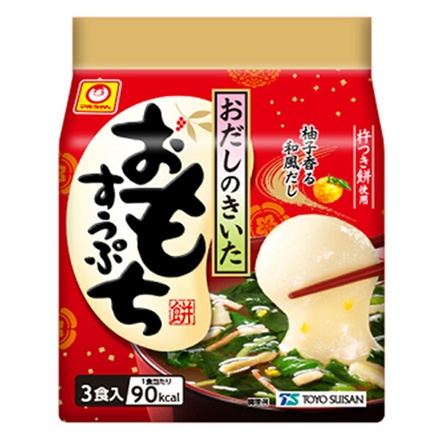東洋水産 おだしのきいたおもちすうぷ (37g×3食)×6袋入|スープ もち 餅 お雑煮 簡単 和風 朝食 レシピ 優しい 胃に優しい アレンジ 餅消費