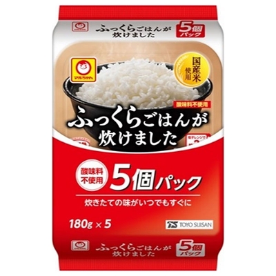 東洋水産 ふっくらごはんが炊けました 5個パック (180g×5個)×4個入|パックごはん レトルトご飯 ごはん