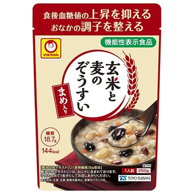 東洋水産 玄米と麦のぞうすい 豆入り 250g×20個入|スープ レトルト 即席 ぞうすい