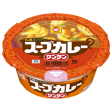 東洋水産 スープカレー ワンタン 29g×12個入|インスタント食品 スープ 即席 カップ カレー味 ワンタン