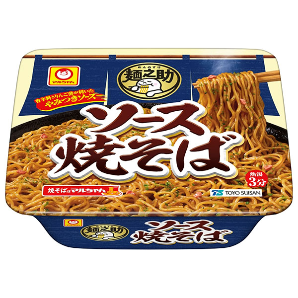 東洋水産 麺之助 ソース焼そば 113g×12個入|焼そば カップ麺 インスタント麺 即席
