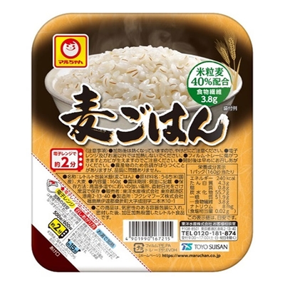 東洋水産 麦ごはん 160g×20(10×2)個入|一般食品 レトルトご飯 ご飯 麦