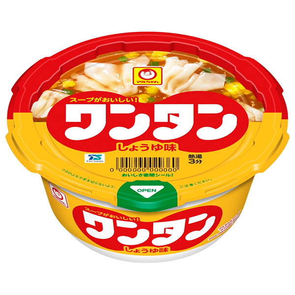 東洋水産 マルちゃん ワンタン しょうゆ味 32g×12個入|インスタント食品 スープ 即席 カップ 醤油