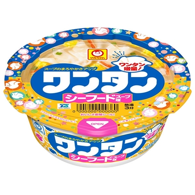 東洋水産 マルちゃん ワンタン シーフード味 35g×12個入|インスタント食品 スープ 即席 カップ