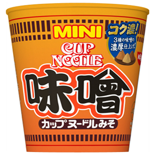 日清食品 カップヌードル 味噌 ミニ 41g×30(15×2)個入|ラーメン カップめん インスタント麺 即席