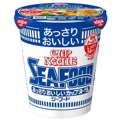 日清食品 あっさりおいしいカップヌードル シーフード 60g×20個入|ラーメン カップめん インスタント麺 即席 食品