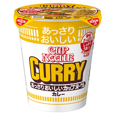 日清食品 あっさりおいしいカップヌードル カレー 70g×20個入|ラーメン カップめん インスタント麺 即席 食品