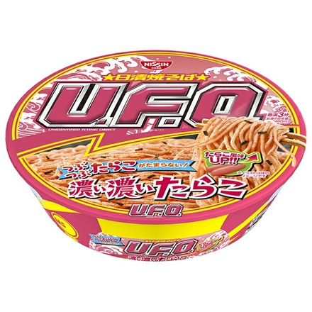 日清食品 日清焼そばU.F.O. 濃い濃いたらこ 93g×12個入|インスタント食品 焼そば ユーフォー UFO