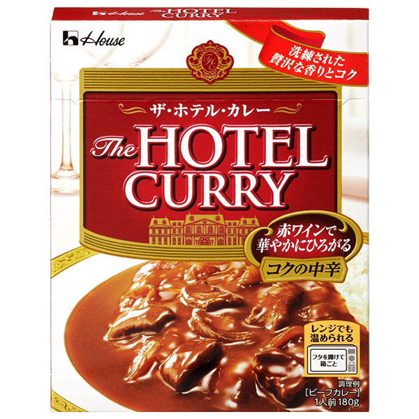 ハウス食品 ザ・ホテル・カレー コクの中辛 180g×30個入|カレー レトルト 中辛