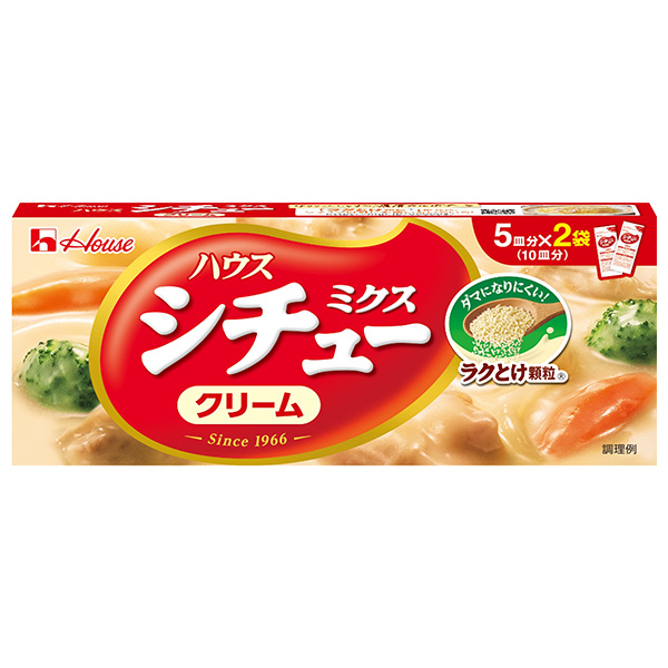 ハウス食品 シチューミクスクリーム 170g×10個入×(2ケース)|調味料、シチュー ルウ