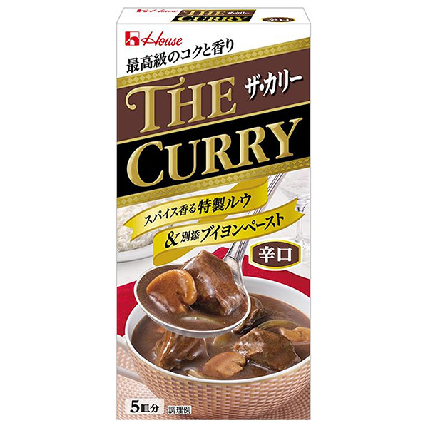 ハウス食品 THE CURRY ザ・カリー 辛口 140g×10個入×(2ケース)|調味料、カレー ルウ