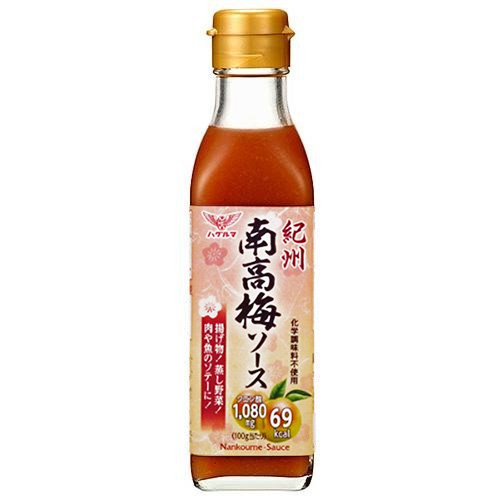 ハグルマ 紀州南高梅ソース 220g瓶×12本入|ソース 調味料 なんこう 梅 うめ ウメ 梅肉