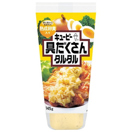 キューピー 具だくさん 和風タルタル 145g×12本入|調味料 食品 タルタルソース 本格和風ソース 時短料理ソース 旨味たっぷりタルタル キューピー調味料
