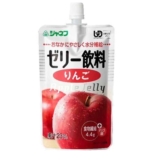 キューピー ジャネフ ゼリー飲料 りんご 100gパウチ×8本入|リンゴ りんご 林檎 ゼリー アップル