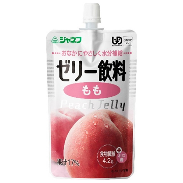 キューピー ジャネフ ゼリー飲料 もも 100gパウチ×8本入|もも ゼリー ピーチ 桃