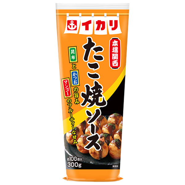イカリソース たこ焼ソース 300g×10本入|調味料 味付け 屋台 濃厚