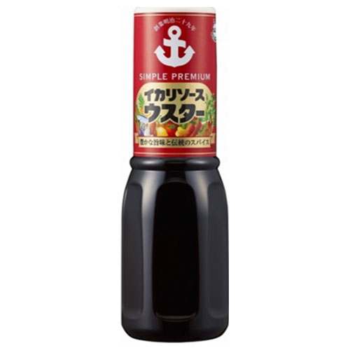 イカリソース ウスターソース 500mlペットボトル×20本入|一般食品 調味料 ソース