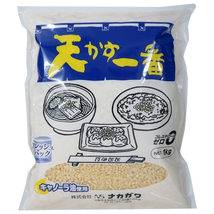 オタフク 天かす一番 1kg×12袋入|天かす 塩味 お好み焼き たこ焼き レシピ アレンジ キャノーラ油 コレステロール ゼロ