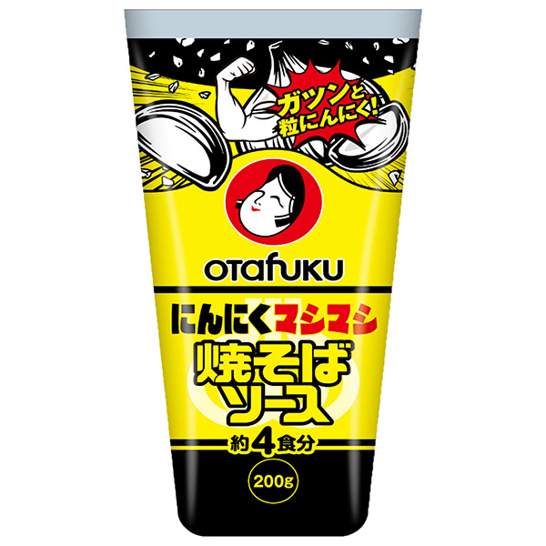 オタフク にんにくマシマシ 焼そばソース 200g×12本入|にんにく にんにくマシマシ 調味料 ソース 焼きそば