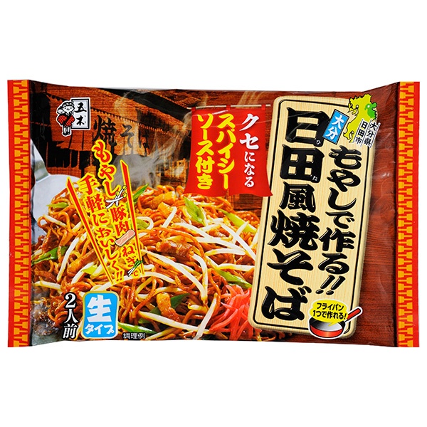 五木食品 日田風焼そば 362g×18袋入|やきそば 焼きそば 袋麺 もやし ソース 大分 五木