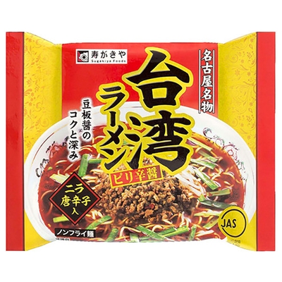 寿がきや 台湾ラーメン ピリ辛醤 110g×12袋入×(2ケース)