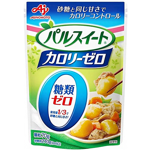 味の素 パルスイート カロリーゼロ 70g×10個入|ゼロ カロリー 糖類ゼロ 低カロリー