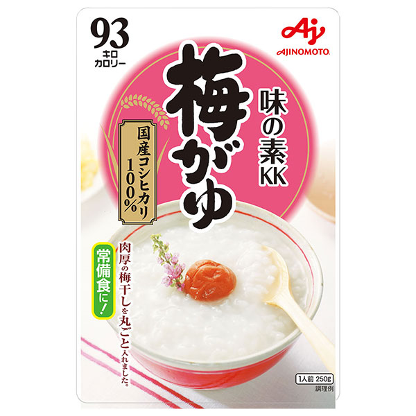 味の素 味の素KKおかゆ 梅がゆ 250gパウチ×27(9×3)袋入|一般食品 レトルト食品 お粥