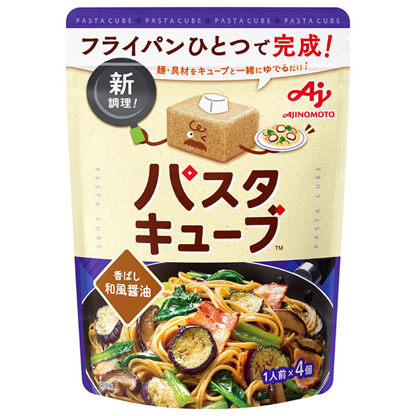 味の素 パスタキューブ 香ばし和風醤油 39g(4個入)×8個入|一般食品 調味料 パスタソース 醤油 しょうゆ
