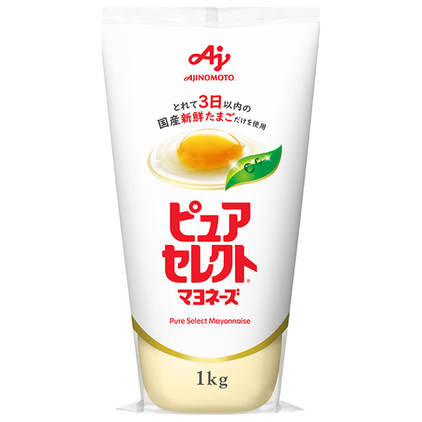 味の素 ピュアセレクト マヨネーズ 1kg×10本入|調味料 食品 マヨネーズ