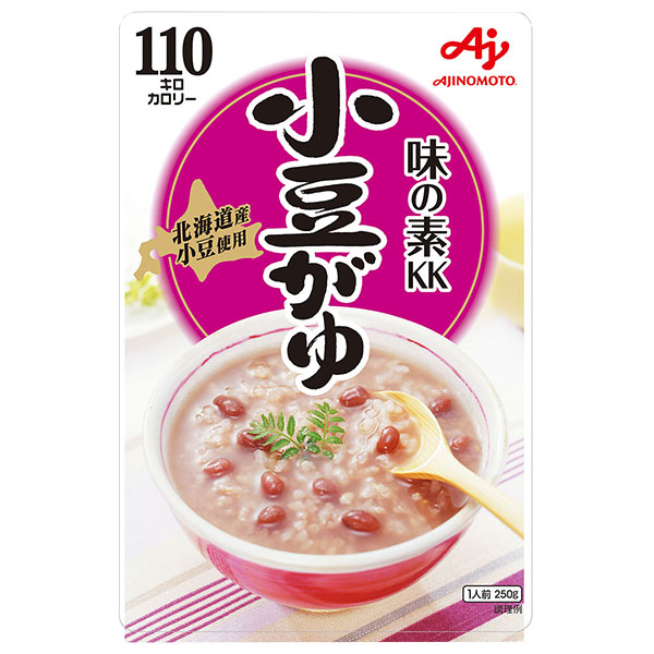 味の素 味の素KKおかゆ 小豆がゆ 250gパウチ×27(9×3)袋入×(2ケース)|一般食品 レトルト食品 お粥