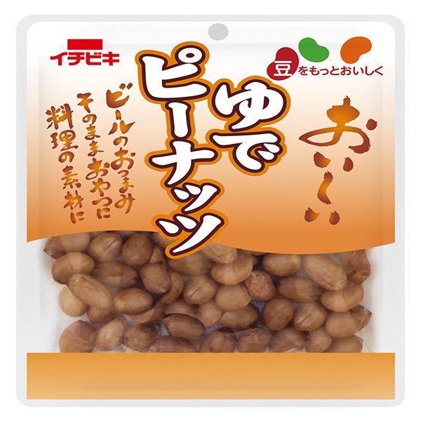 イチビキ ゆでピーナッツ 50g×12袋入|おつまみ ピーナッツ ナッツ そうざい 惣菜