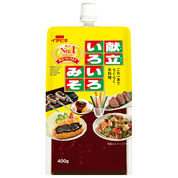 イチビキ 献立いろいろみそ 400g×12本入×(2ケース)|味噌 みそ 調味料