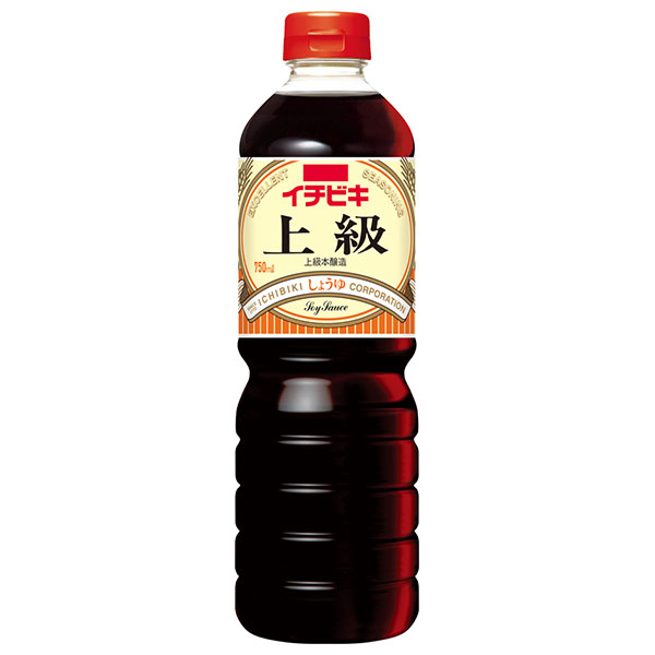 イチビキ 上級しょうゆ 750mlペットボトル×15本入×(2ケース)|醤油 しょうゆ 本醸造濃口 JAS上級規格