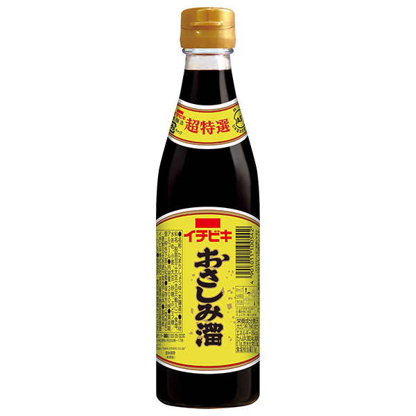 イチビキ 超特選 おさしみ溜 300ml瓶×12本入×(2ケース)|調味料 瓶 たまり 醤油