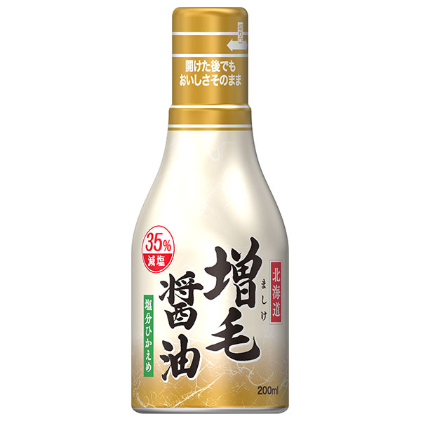 イチビキ 増毛(ましけ)醤油 200mlペットボトル×10本入|調味料 PET 密封ボトル 醤油