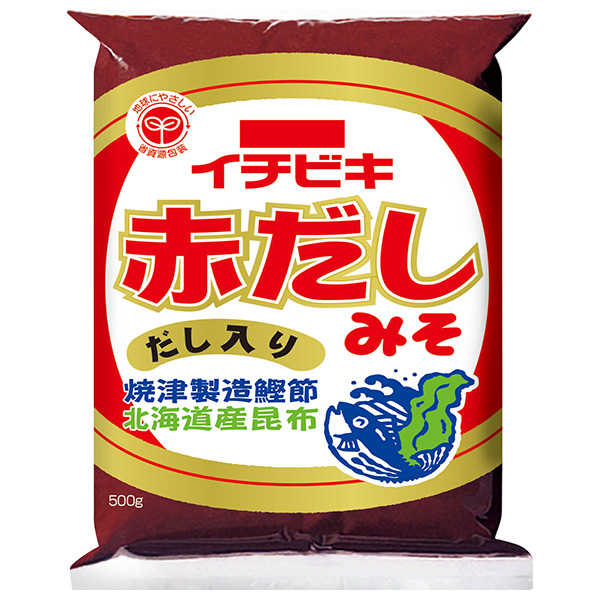 イチビキ 赤だしみそ 500g×10個入|味噌 豆味噌 赤だし ブレンド味噌