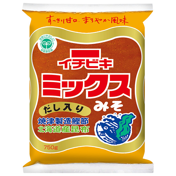 イチビキ ミックスみそ 750g×12個入|調味料 味噌 みそ