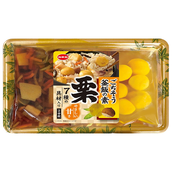 イチビキ ごちそう釜飯の素 栗 359g×6個入|調味料 炊き込みごはんの素 ご飯