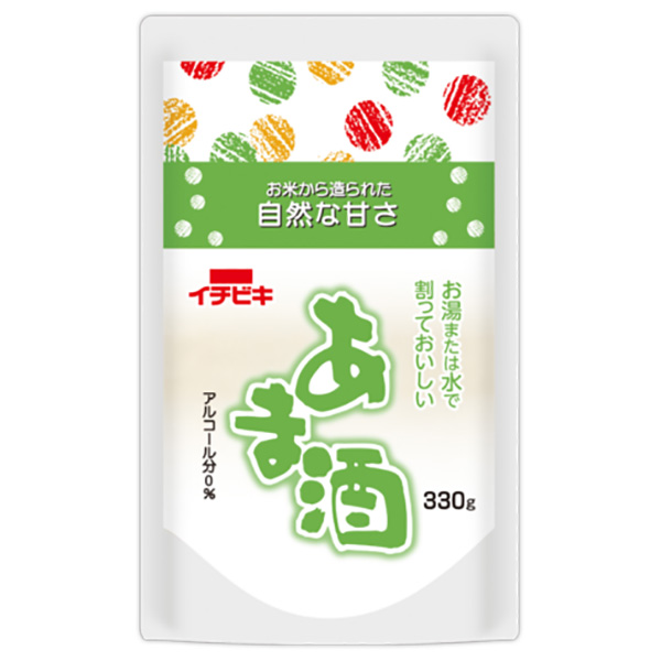 イチビキ あま酒 330g×12袋入|あまざけ 甘酒 米麹 米こうじ